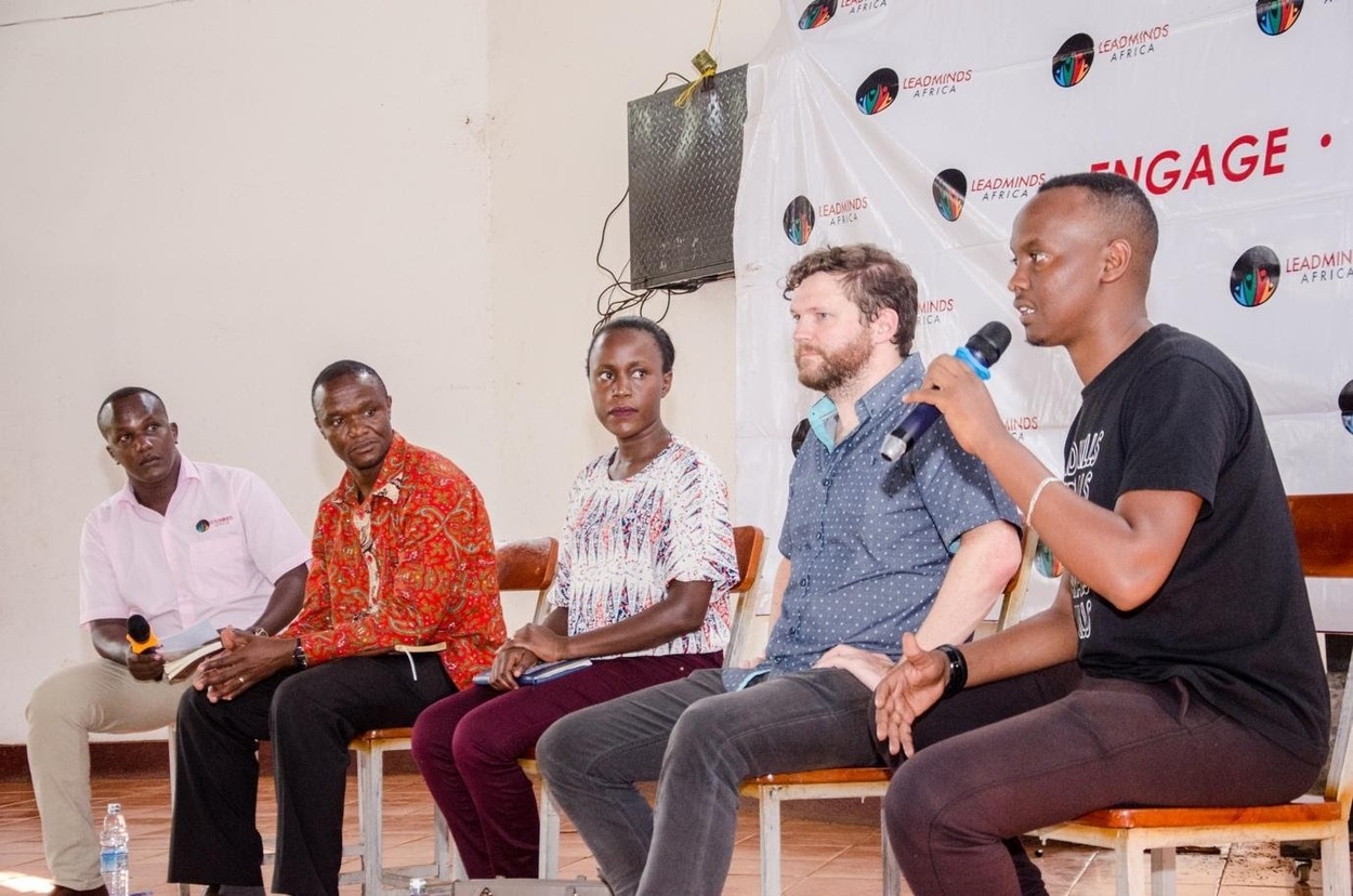 A panel of Leadership experts answers questions at our Annual Leadership Summit in Uganda.